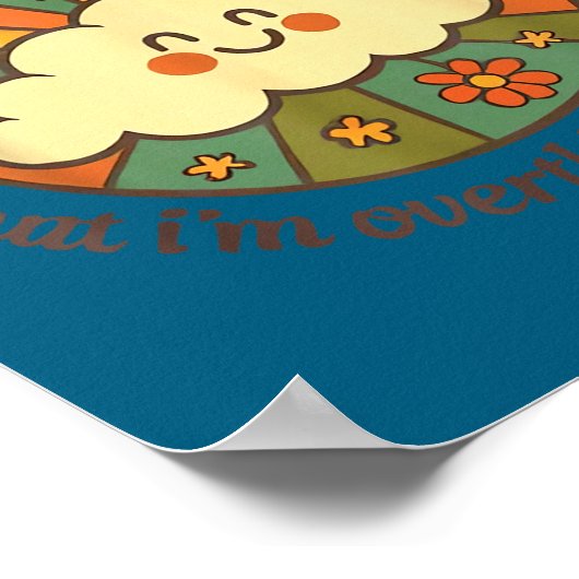 Are You Overthinking About What I'm Overthinking A Poster (Ecke)