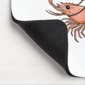 Are You Ready For Gimp On A Shrimp Mousepad (Ecke)