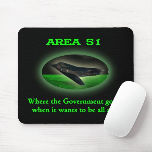area51final222 mousepad (Mit Mouse)