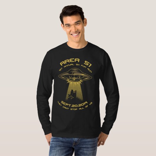 Area 51 5K Fun Run Roswell T-Shirt (Vorne ganz)