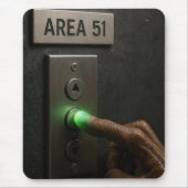Area 51 Aufzugsknopf Mousepad (Vorne)