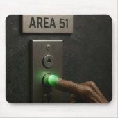 Area 51 Aufzugsknopf Mousepad (Vorne)