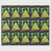 Area 51 Außerirdischen Roswell New Mexico UFO Geschenkpapier (Flach)