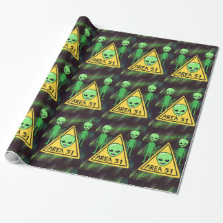 Area 51 Außerirdischen Roswell New Mexico UFO Geschenkpapier