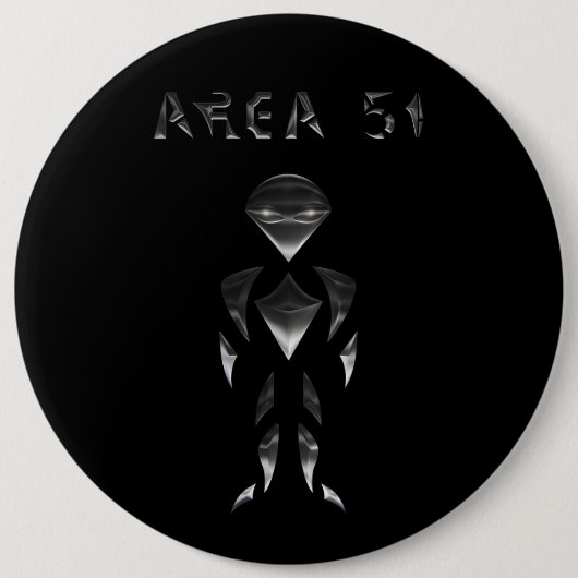Area 51 (Chrom) Button (Vorderseite)
