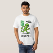 Area 51 Escapee - Alien T-Shirt (Vorne ganz)