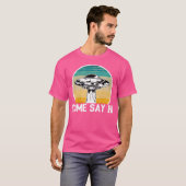 Area 51 Funny Alien Ufo Come Say Hi T-Shirt (Vorne ganz)