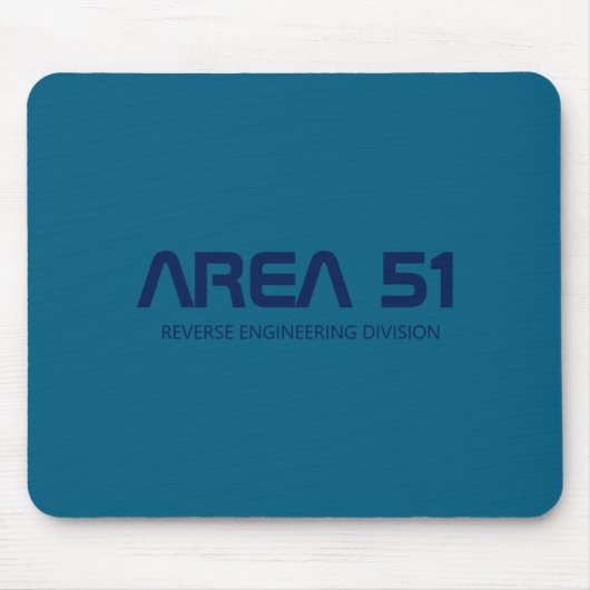 Area 51 Reverse Engineering Alien Ufo Paranormal Mousepad (Vorne)