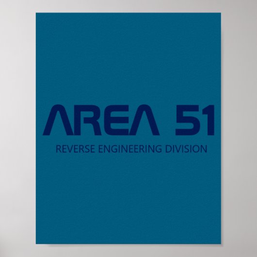 Area 51 Reverse Engineering Alien Ufo Paranormal  Poster (Vorne)
