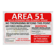 Area 51 Sign