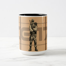 Area 51 Ufos Zweifarbige Tasse