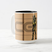 Area 51 Ufos Zweifarbige Tasse (Vorderseite Links)