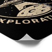 Area 67 Explorationsabteilung Lustig 67 Meme Ufo D Poster (Ecke)