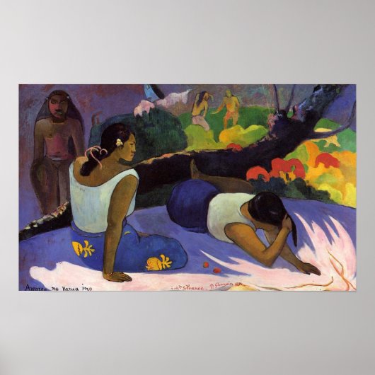 Arearea no Varua Ino - Paul Gauguin Print Poster (Vorne)
