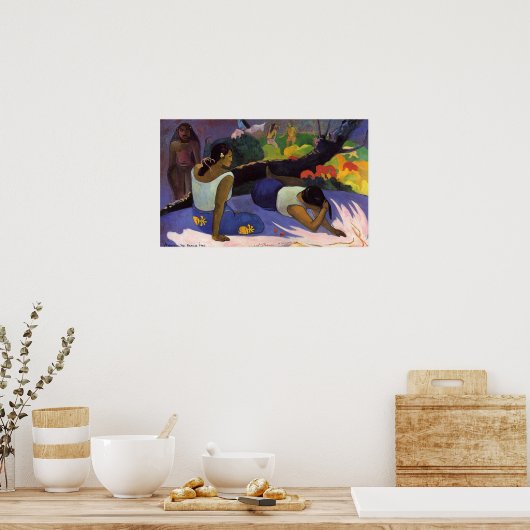 Arearea no Varua Ino - Paul Gauguin Print Poster (Küche)