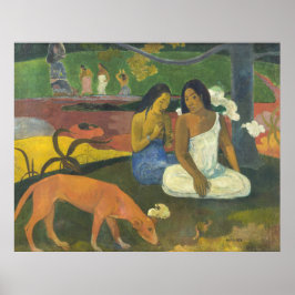 Arearea Paul Gauguin Leinwand Poster