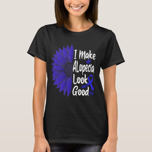 Areata Geschenk - Haarausfall Bewusstsein T-Shirt (Vorderseite)