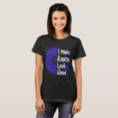 Areata Geschenk - Haarausfall Bewusstsein T-Shirt (Vorne ganz)