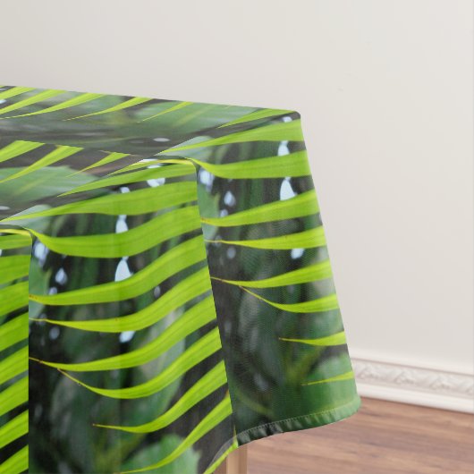Areca Palm Frond Tischdecke (Beispiel)