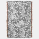 Areca Palms Hawaiian Tropical Vintag Decke (Vorderseite Vertikal)