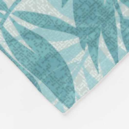 Areca Palms Hawaiian Tropical Vintag Fleecedecke (Ecke)