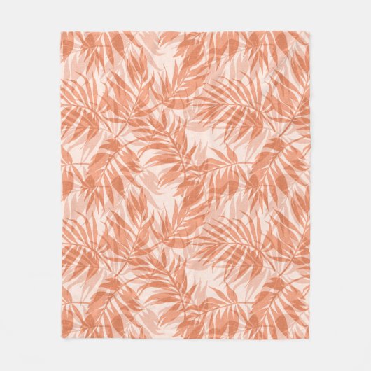 Areca Palms Hawaiian Tropical Vintag Fleecedecke (Vorderseite)