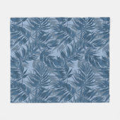 Areca Palms Hawaiian Tropical Vintag Fleecedecke (Vorderseite (Horizontal))