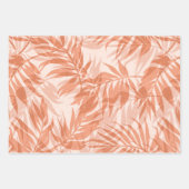 Areca Palms Hawaiian Tropical Vintag Trio Geschenkpapier Set (Vorderseite 2)