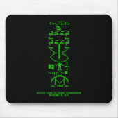 Arecibo 1974 Tranmission Mousepad (Vorne)