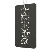 Arecibo Binary Message 1974 Autolufterfrischer (Links)