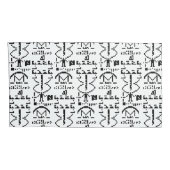 Arecibo Binary Message 1974 Kissenbezug (Rückseite-Rechts)