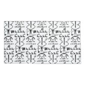 Arecibo Binary Message 1974 Kissenbezug (Rückseite-Links)