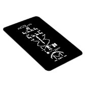 Arecibo Binary Message 1974 Magnet (Rechte Seite)