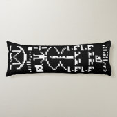 Arecibo Binary Message 1974 Seitenschläferkissen (Vorderseite)