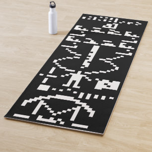 Arecibo Binary Message 1974 Yogamatte