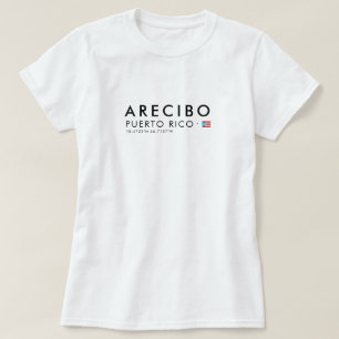 Arecibo Puerto Rico T-Shirt   Koordinaten T-Shirt
