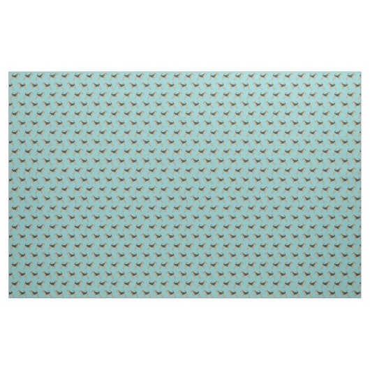 Aredale Tänzer Hund hellblau Stoff (Yard (91,4 cm))