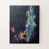 Arena der Drei-Ring-Circus-Elefanten Puzzle (Vertikal)