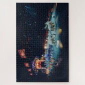 Arena der Drei-Ring-Circus-Elefanten Puzzle (Vertikal)