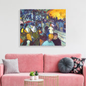 Arena in Arles | Van Gogh | Leinwanddruck (Insitu (Wohnzimmer))