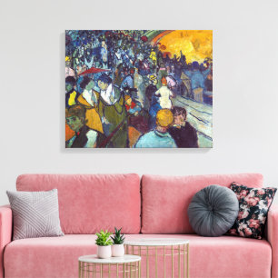 Arena in Arles Van Gogh Leinwanddruck
