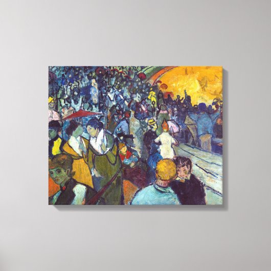Arena in Arles | Van Gogh | Leinwanddruck (Vorderseite)