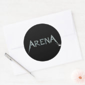 Arena Round Sticker (Umschlag)