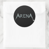 Arena Round Sticker (Tasche)