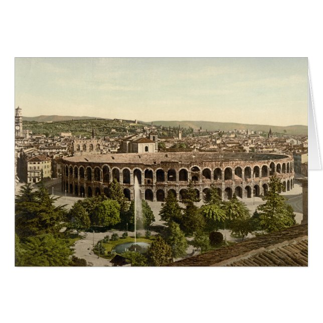 Arena, Verona, Italien (Vorderseite (Horizontal))
