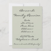 Arena, Verona, Italien Einladung (Rückseite)