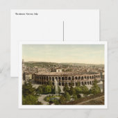 Arena, Verona, Italien Postkarte (Vorne/Hinten)