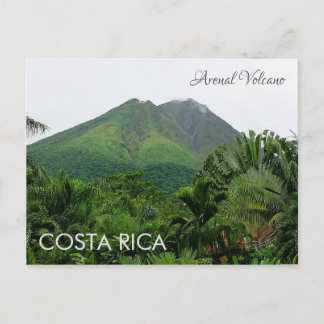 Arenal Volcano, Costa Rica Postcard Postkarte