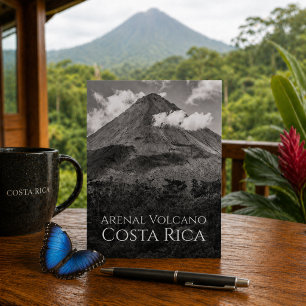 ARENAL-VULKAN Costa Rica Berühmte Sehenswürdigkeit Postkarte