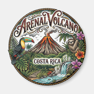 Arenal-Vulkan Costa Rica Magnet